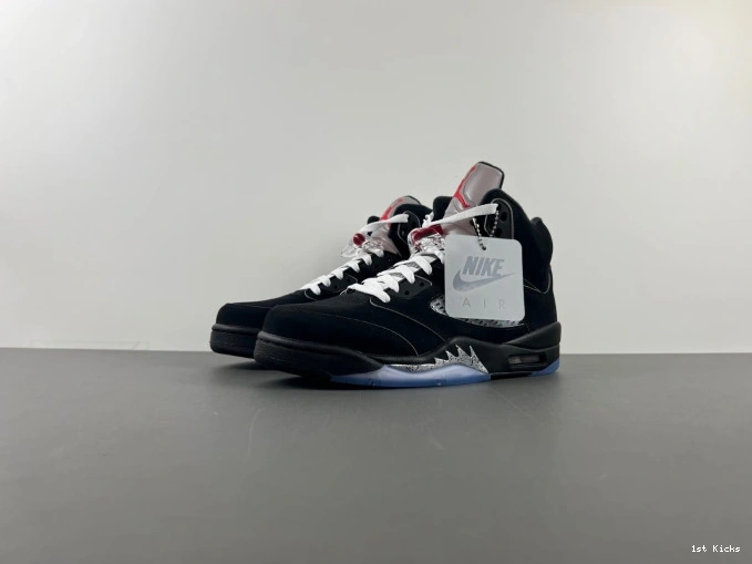 1st Kicks Metallic 605 Air HF3975- Black 5 Reimagined StreetReady Jordan 1104